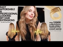 i tried doing my own hair extensions... here's what happened | sonya esman.