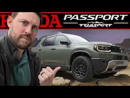 The 2026 Honda Passport Trailsport Toughens up to Hang with the Off-Road Crowd