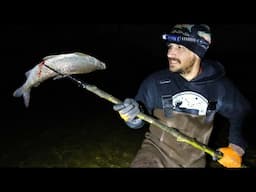 NIGHT Spearfishing for Alaska's Whitefish | Cabin Trip & Inflatable Jet Raft