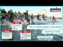 IRONMAN 70.3 Geelong Course hints/tips with IRONMANU certified coach