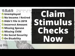 How To Get Your Stimulus Money 2021 - Step By Step Guide -  File Your Taxes For Free