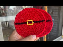 🎄Navidad Crochet🎄Porta Vasos SantaClaus 🎅🏻 muy sencillos de Tejer.. #handmade #tutorial #crochet