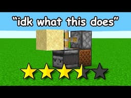 Rating YOUR Silly Redstone Creations!