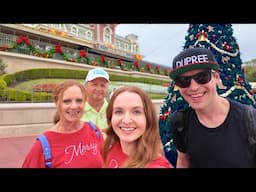 Disney World Christmas 2024 is Here! Magic Kingdom Decorations & Grand Floridian Gingerbread House