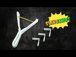 How to Make Powerfull Slingshot | Origami Ninja Weapon