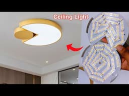 How to Make Modern LED Ceiling Lights Home Decor LED Ceiling Lights Living Room LED Ceiling Lamp