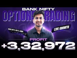 Bank Nifty Options Trading Profit +3,32,972 | By Ayush Thakur |