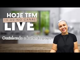 LIVE: COZINHA E FALA