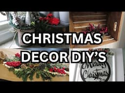 4 Christmas Decor DIYs~Dollar Tree & Thrift Store Christmas DIYs