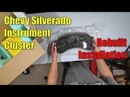 Chevy Silverado Rebuilt Instrument Cluster