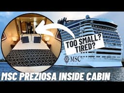 MSC Cruises - MSC Preziosa Inside Cabin Tour & Review