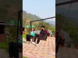 The Jungle Mist Resort ( Rishikesh ) Part - 03 Jhule se gir gyi priyal 😂 #dushyantkukreja #shorts