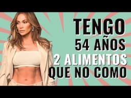 Jennifer Lopez (55) Estoy Mejor Que En Mis 25 🔥 EVITO 2 ALIMENTOS y No Envejezco