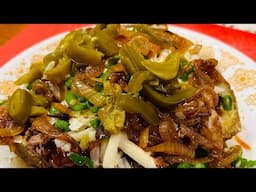 Loaded Brisket Baked Potatoes