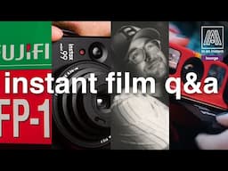 Instant Film Q&A - Future of Instax cameras, packfilm, photography on social media, & Polaroid tips!