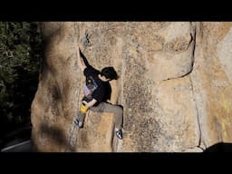 Climbing “Power Bait” (5.10d) - Fisherman’s Buttress, Big Bear