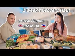 One Week's Grocery namin | British Filipina Life In UK | Filipina Wife In England | Buhay abroad