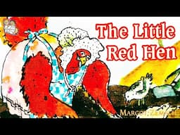 LEARNING FACTS ABOUT WHEAT | THE LITTLE RED HEN |  FOLK TALE | KIDS BOOKS READ ALOUD | MARGOT ZEMACH