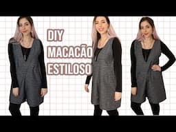 Macacão estiloso soltinho | Costura + modelagem