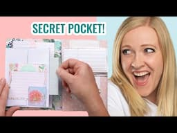 Swing Out Double Envelope Page with a Secret Pocket • Junk Journal Tutorial