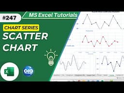 How To Create A Scatter Chart In Excel || Chart Series