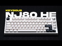 Keydous NJ80-CP HE Wireless RT Gaming Keyboard - Review Teardown & Sound Test