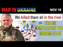 16 Nov: DROWNED IN DEFEAT. Russian Marines Suffer Heavy Losses in Kursk Assault | War in Ukraine