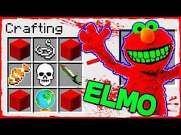 Mango Tango Minecraft - How to Summon ELMO in a CRAFTING TABLE