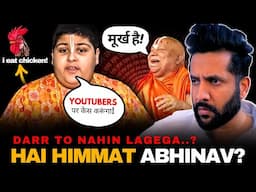 Abhinav Arora Case On Youtubers: My Open Challenge | Rambhadracharya ji Calls Him 'IDIOT' |  Peepoye