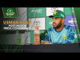 Usman Khan Post-Match Press Conference | Pakistan vs Australia, 2nd T20I | PCB | MA2A