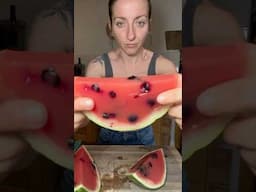 Vegan Watermelon Jelly 🍉 2 Ingredients & Low Calorie