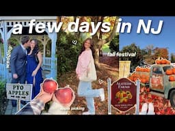 DAYS IN MY LIFE IN NEW JERSEY: wedding, apple picking, exploring Princeton + more