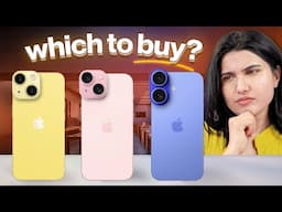 iPhone 14 vs iPhone 15 vs iPhone 16 - Let me Help You Decide!