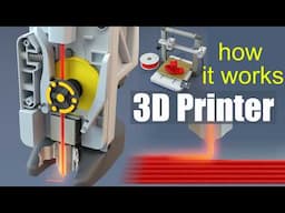 How does a 3D Printer work? (A1 by Bambu Lab)