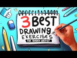 3 BEST Drawing Exercises to Improve your Art