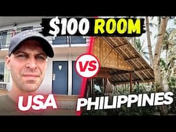 I’ll Never Return Here | $100 Room in Philippines vs USA