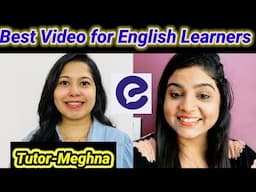 Englishyaari conversation with Tutor Meghna||Do not miss this superb practice session @EnglishYaari