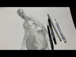 Drawing Monsters in Pencil