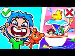 Don't Put Toys In The Potty Song 💦 Funny Kids Karaoke Songs And Nursery Rhymes