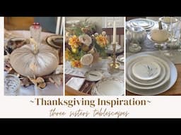 Thanksgiving Inspiration  and Decorating ~ Cottage Style ~ Traditional ~ Neutral Farmhouse