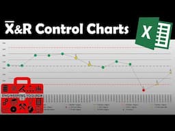 The Right Way to Create Xbar & R charts using MS Excel!