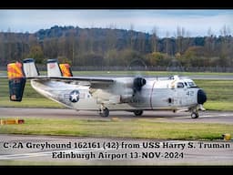 C-2A Greyhound 162161 (42) - Edinburgh Airport