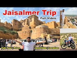 Place to visit in jaisalmer rajasthan | Jaisalmer Tourist Places | Jaisalmer Fort | Patwon Ki Haweli