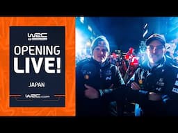 🔴 Opening Ceremony LIVE | WRC FORUM8 Rally Japan 2024