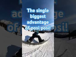 The biggest advantage of double posi binding angles #snowboardbindings #snowboard