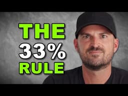 The 33% Rule To Achieve Financial Freedom (3 Simple Steps)