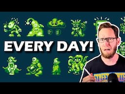 30 Days, 30 Ideas: Pixel Art Monster Design Challenge!