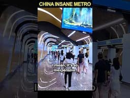 INSANE Subway in China (Why the US don't have this?)