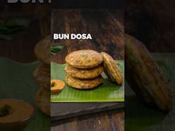 Bun Dosa Recipe | Soft and Spongy Dosa Recipe | Instant Breakfast Recipes #shorts #bundosa