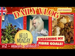 DAILY VLOG: v2 Monday 11th November - wow I finally hit 30g fibre goal!! #mounjaro